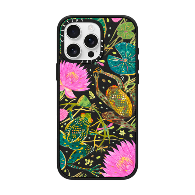 Grace Andersson x CASETiFY iPhone 16 Pro Max Case Animal,Nature マットブラック インパクトケース MagSafe対応 A Lily Pond by Grace Andersson Mother's Day Grace Andersson x CASETiFY iPhone 16 Pro Max Case Animal,Nature マットブラック インパクトケース MagSafe対応 A Lily Pond by Grace Andersson Mother's Day