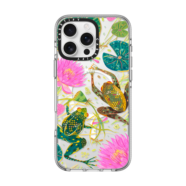 Grace Andersson x CASETiFY iPhone 16 Pro Max Case Animal,Nature クリア クリア ケース MagSafe対応 A Lily Pond by Grace Andersson Mother's Day Grace Andersson x CASETiFY iPhone 16 Pro Max Case Animal,Nature クリア クリア ケース MagSafe対応 A Lily Pond by Grace Andersson Mother's Day