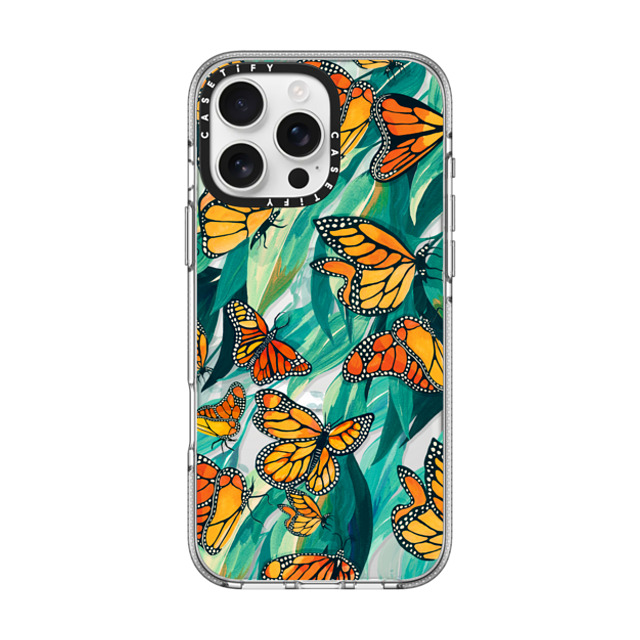 Grace Andersson x CASETiFY iPhone 16 Pro Max Case Animal,Nature Clear Clear Case MagSafe Compatible The Monarch by Grace Andersson Mother's Day Grace Andersson x CASETiFY iPhone 16 Pro Max Case Animal,Nature Clear Clear Case MagSafe Compatible The Monarch by Grace Andersson Mother's Day