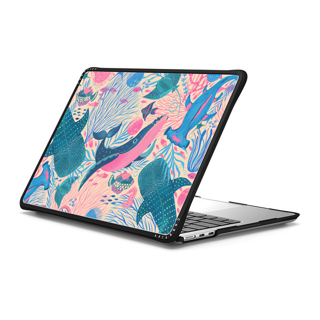 Grace Andersson x CASETiFY MacBook Air 13-inch (2022 / 2024) ブラック インパクト ケース Under the Sea by Grace Andersson