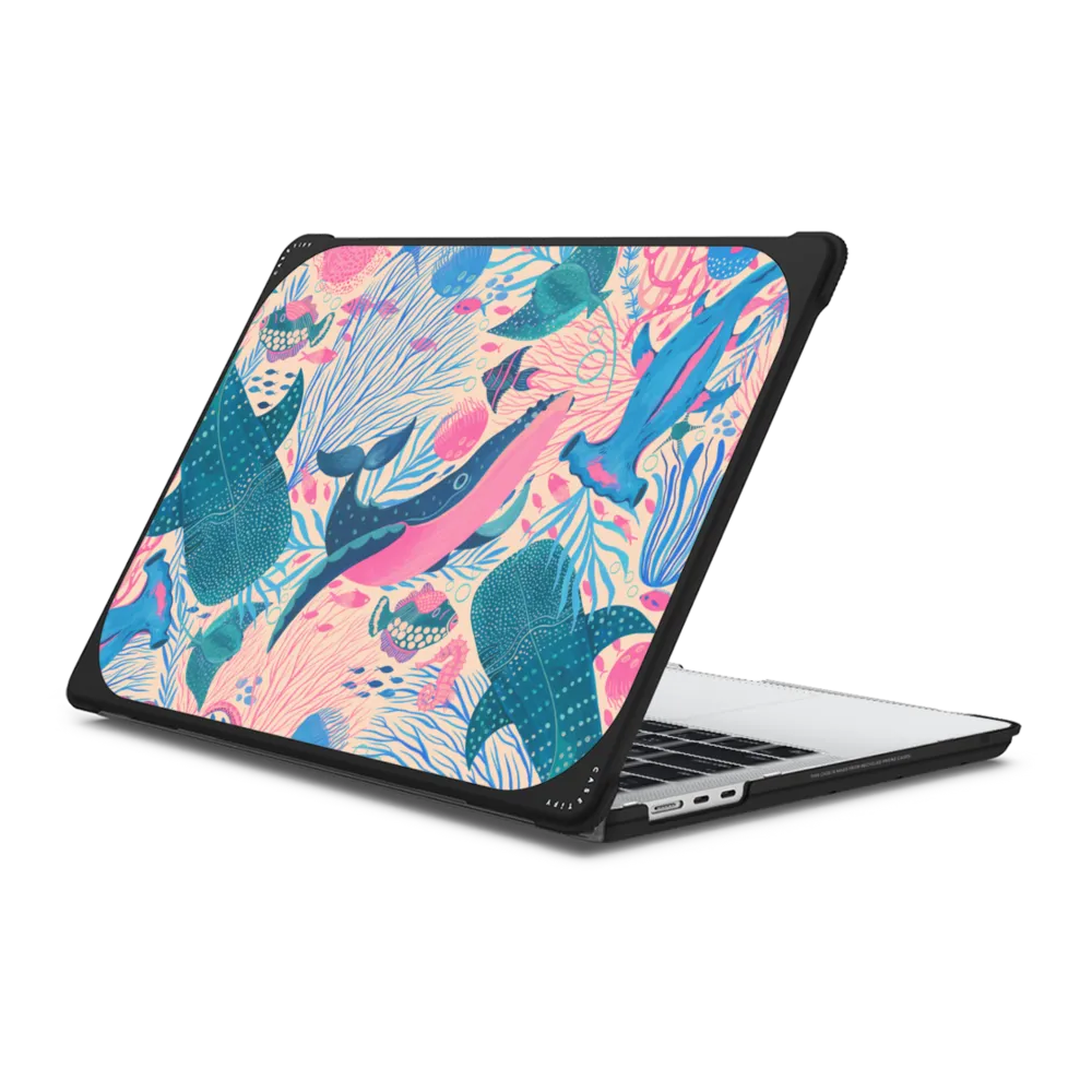 Bounce MacBook Air 13" (2022 / 2024) Case - Under the Sea by Grace Andersson
