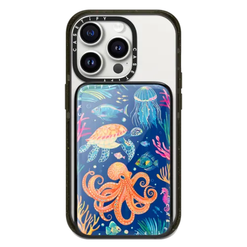 PowerThru Power Bank - Under the Sea 2 by Grace Andersson