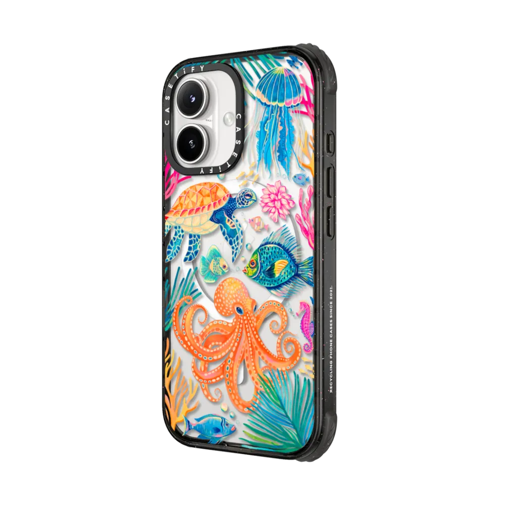 Ultra Impact iPhone 16 Plus Case MagSafe Compatible - Under the Sea 2 by Grace Andersson
