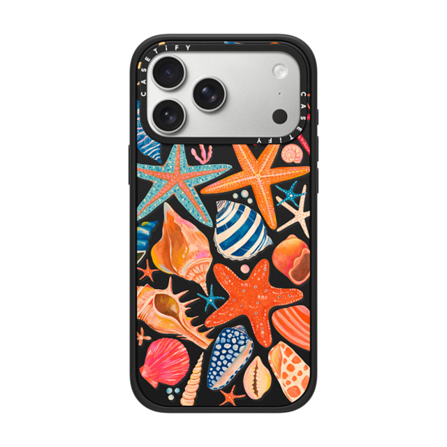 Grace Andersson x CASETiFY iPhone 17 Pro Max Case Animal,Nature �}�b�g�u���b�N Impact Case MagSafe Compatible Sea Shells by Grace Ander