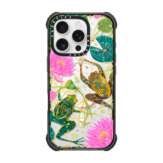 Grace Andersson x CASETiFY iPhone 16 Pro Case Animal,Nature Black ウルトラ インパクトケース MagSafe 対応 A Lily Pond by Grace Andersson Mother's Day Grace Andersson x CASETiFY iPhone 16 Pro Case Animal,Nature Black ウルトラ インパクトケース MagSafe 対応 A Lily Pond by Grace Andersson Mother's Day