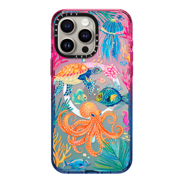 Grace Andersson x CASETiFY iPhone 15 Pro Max ケース Cotton Candy インパクトケース MagSafe対応 Under the Sea 2 by Grace Andersson