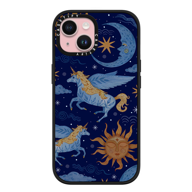 Grace Andersson x CASETiFY iPhone 15 ケース マットブラック インパクトケース MagSafe対応 Sweet Dreams by Grace Andersson