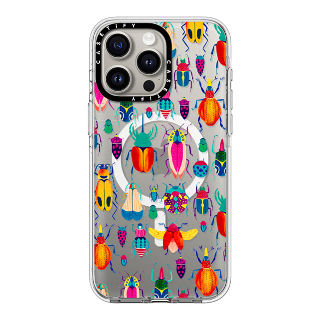 Grace Andersson x CASETiFY iPhone 15 Pro Max ケース クリア クリア ケース MagSafe対応 Bugs by Grace Andersson