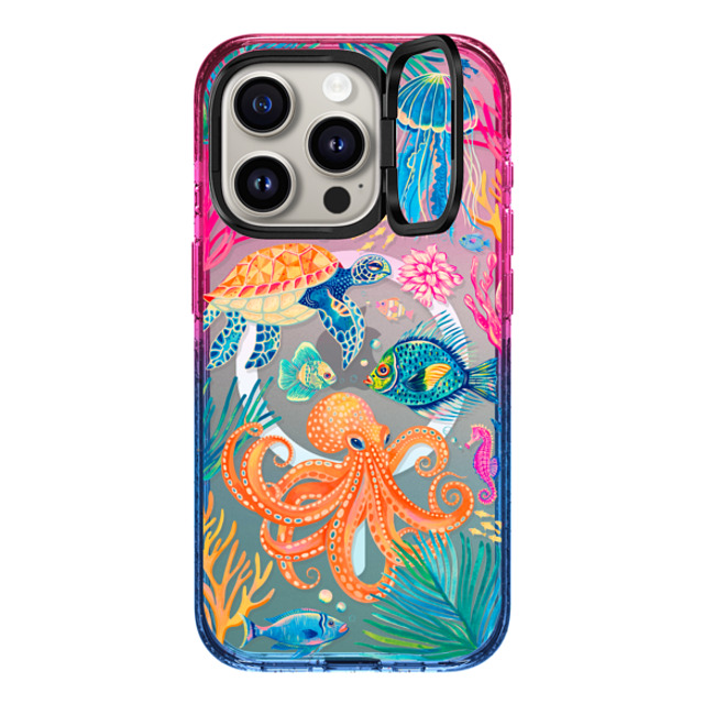 Grace Andersson x CASETiFY iPhone 15 Pro Case Animal,Nature Cotton Candy インパクトリングスタンドケース MagSafe対応 Under the Sea 2 by Grace Andersson Back to School Grace Andersson x CASETiFY iPhone 15 Pro Case Animal,Nature Cotton Candy インパクトリングスタンドケース MagSafe対応 Under the Sea 2 by Grace Andersson Back to School
