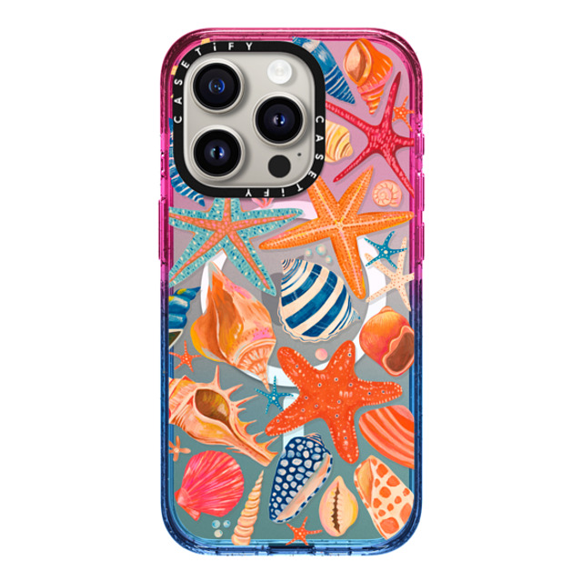 Grace Andersson x CASETiFY iPhone 15 Pro Case Animal,Nature Cotton Candy Impact Case MagSafe Compatible Sea Shells by Grace Andersson Mother's Day Grace Andersson x CASETiFY iPhone 15 Pro Case Animal,Nature Cotton Candy Impact Case MagSafe Compatible Sea Shells by Grace Andersson Mother's Day