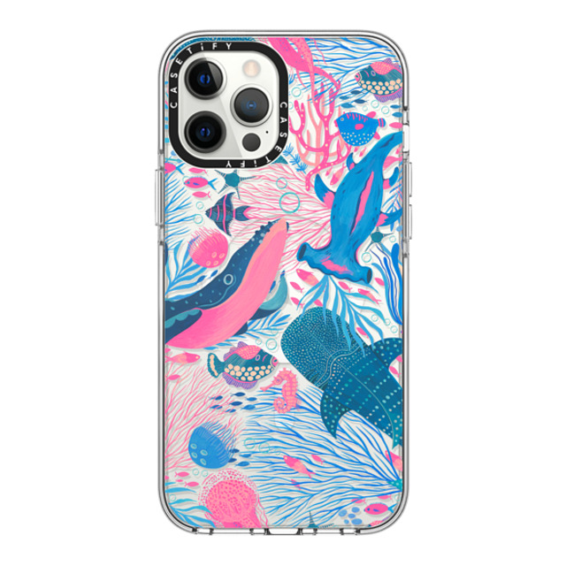 Grace Andersson x CASETiFY iPhone 12 Pro Max ケース Summer,Ocean クリア クリア ケース MagSafe対応 Under the Sea by Grace Andersson Mother's Day Grace Andersson x CASETiFY iPhone 12 Pro Max ケース Summer,Ocean クリア クリア ケース MagSafe対応 Under the Sea by Grace Andersson Mother's Day