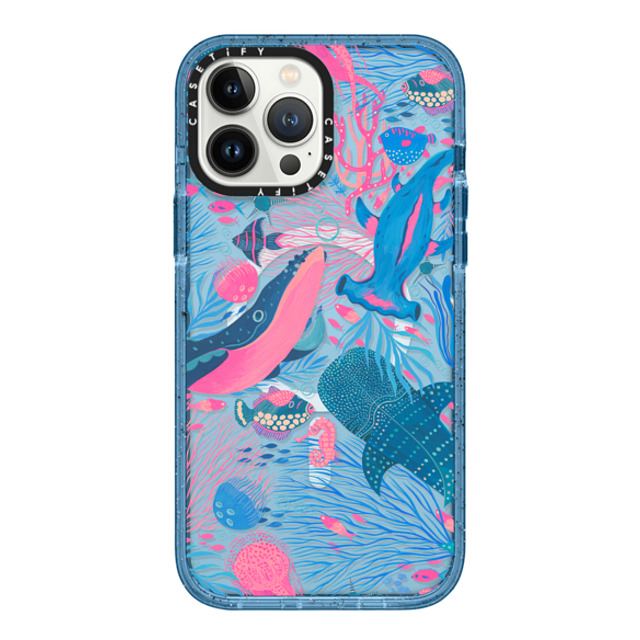 Grace Andersson x CASETiFY iPhone 13 Pro Max Case Summer,Ocean ベイビーブルー Impact Case MagSafe Compatible Under the Sea by Grace Andersson Mother's Day Grace Andersson x CASETiFY iPhone 13 Pro Max Case Summer,Ocean ベイビーブルー Impact Case MagSafe Compatible Under the Sea by Grace Andersson Mother's Day