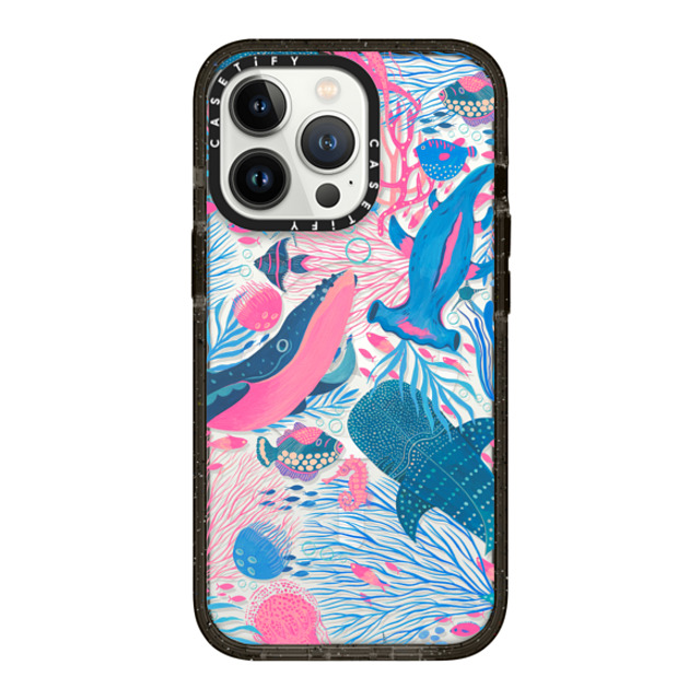 Grace Andersson x CASETiFY iPhone 13 Pro Case Summer,Ocean Black Impact Case MagSafe Compatible Under the Sea by Grace Andersson Mother's Day Grace Andersson x CASETiFY iPhone 13 Pro Case Summer,Ocean Black Impact Case MagSafe Compatible Under the Sea by Grace Andersson Mother's Day