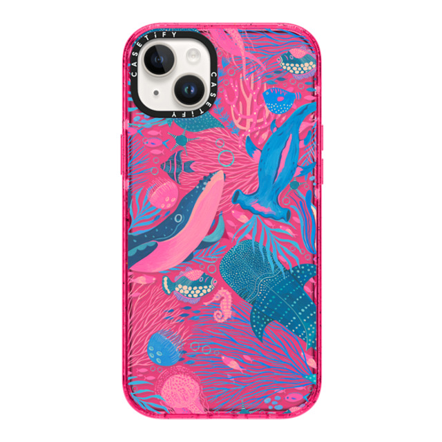 Grace Andersson x CASETiFY iPhone 14 Plus ケース Bubble Gum インパクトケース Under the Sea by Grace Andersson