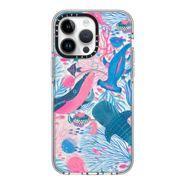 Grace Andersson x CASETiFY iPhone 14 Pro Max ケース クリア クリア ケース MagSafe対応 Under the Sea by Grace Andersson