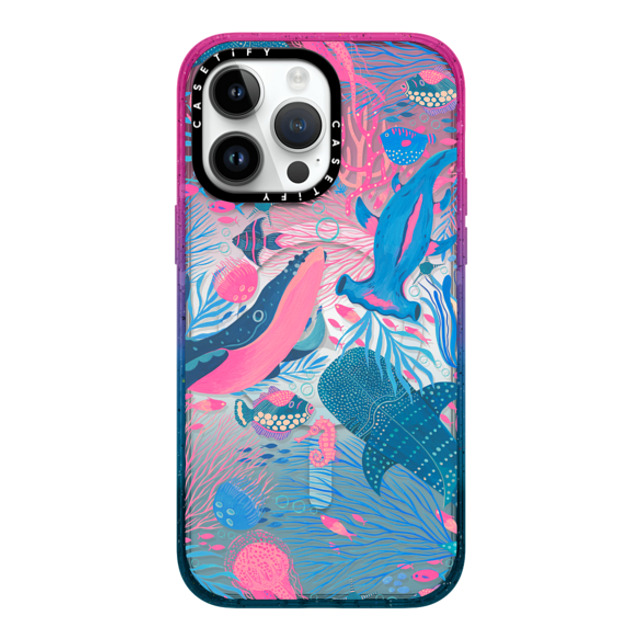 Grace Andersson x CASETiFY iPhone 14 Pro Max Case Summer,Ocean Cotton Candy インパクトケース MagSafe対応 Under the Sea by Grace Andersson Mother's Day Grace Andersson x CASETiFY iPhone 14 Pro Max Case Summer,Ocean Cotton Candy インパクトケース MagSafe対応 Under the Sea by Grace Andersson Mother's Day