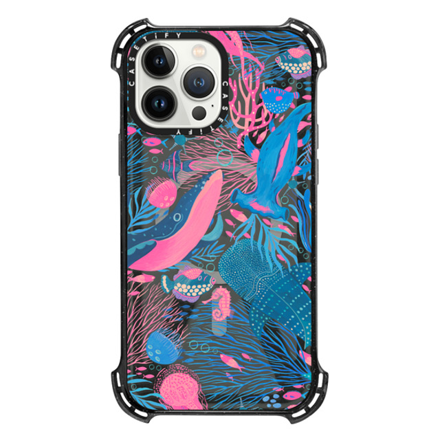 Grace Andersson x CASETiFY iPhone 13 Pro Max Case Summer,Ocean Triple Black バウンスケース Under the Sea by Grace Andersson Mother's Day Grace Andersson x CASETiFY iPhone 13 Pro Max Case Summer,Ocean Triple Black バウンスケース Under the Sea by Grace Andersson Mother's Day