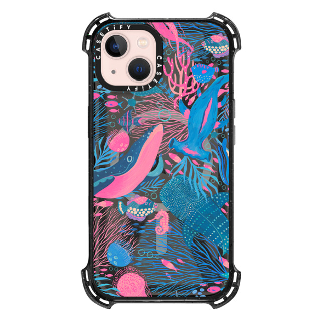 Grace Andersson x CASETiFY iPhone 13 Case Summer,Ocean Triple Black バウンスケース Under the Sea by Grace Andersson Mother's Day Grace Andersson x CASETiFY iPhone 13 Case Summer,Ocean Triple Black バウンスケース Under the Sea by Grace Andersson Mother's Day