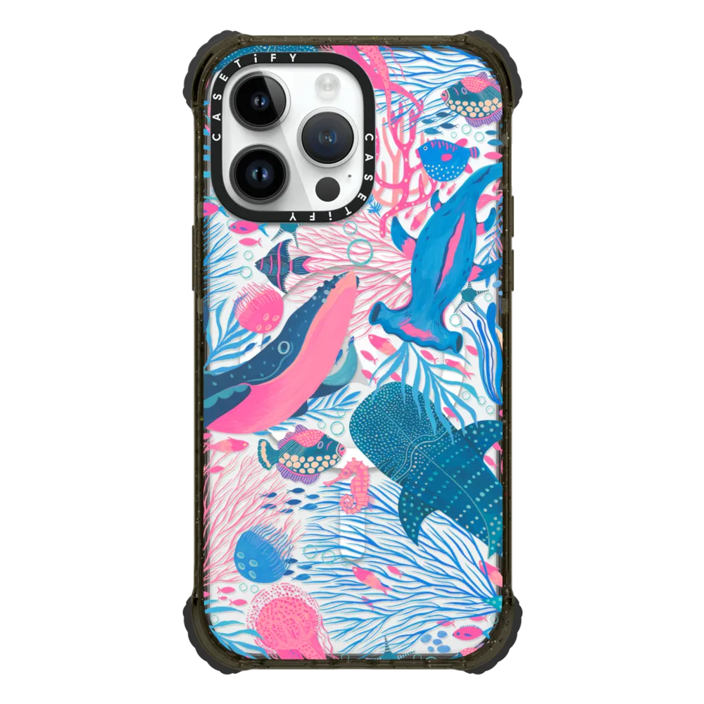 Ultra Impact iPhone 14 Pro Max Case MagSafe Compatible - Under the Sea by Grace Andersson