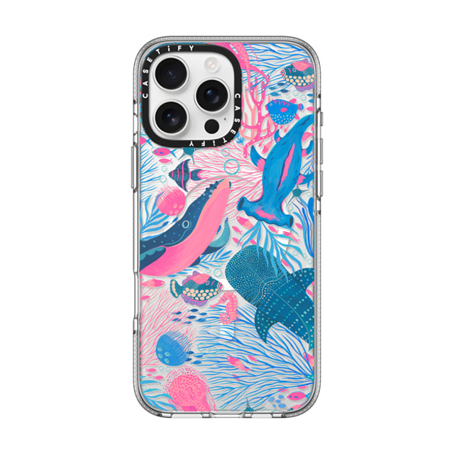 Grace Andersson x CASETiFY iPhone 16 Pro Max ケース クリア クリア ケース MagSafe対応 Under the Sea by Grace Andersson