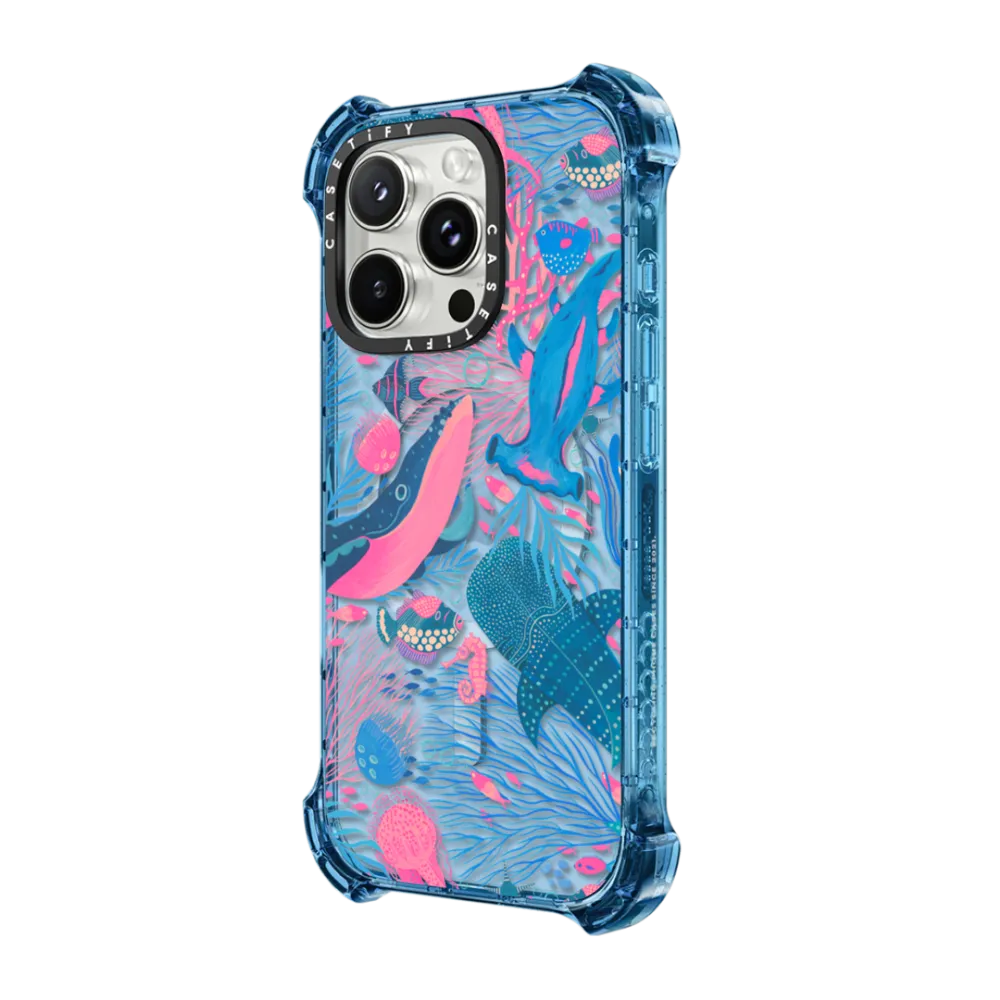 Bounce iPhone 16 Pro Max Case MagSafe Compatible - Under the Sea by Grace Andersson