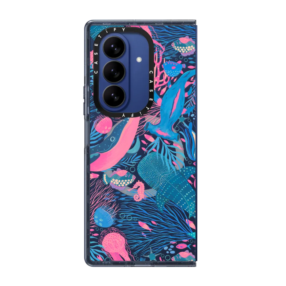 Impact Magnetic Galaxy Z Fold7 Case - Under the Sea by Grace Andersson