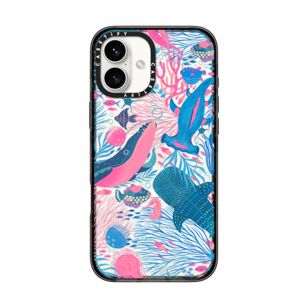 Impact iPhone 16 Plus Case MagSafe Compatible - Under the Sea by Grace Andersson