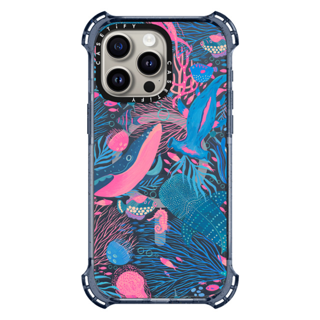 Grace Andersson x CASETiFY iPhone 15 Pro Max ケース Summer,Ocean Classic Blue バウンスケース Under the Sea by Grace Andersson Mother's Day Grace Andersson x CASETiFY iPhone 15 Pro Max ケース Summer,Ocean Classic Blue バウンスケース Under the Sea by Grace Andersson Mother's Day