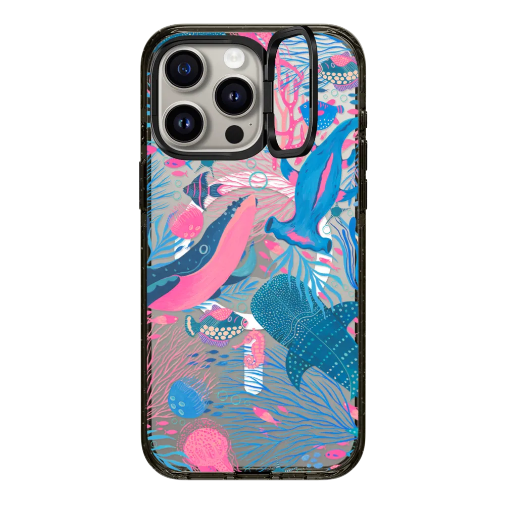 Ultra Bounce iPhone 15 Pro Max Case MagSafe Compatible - Under the Sea by Grace Andersson