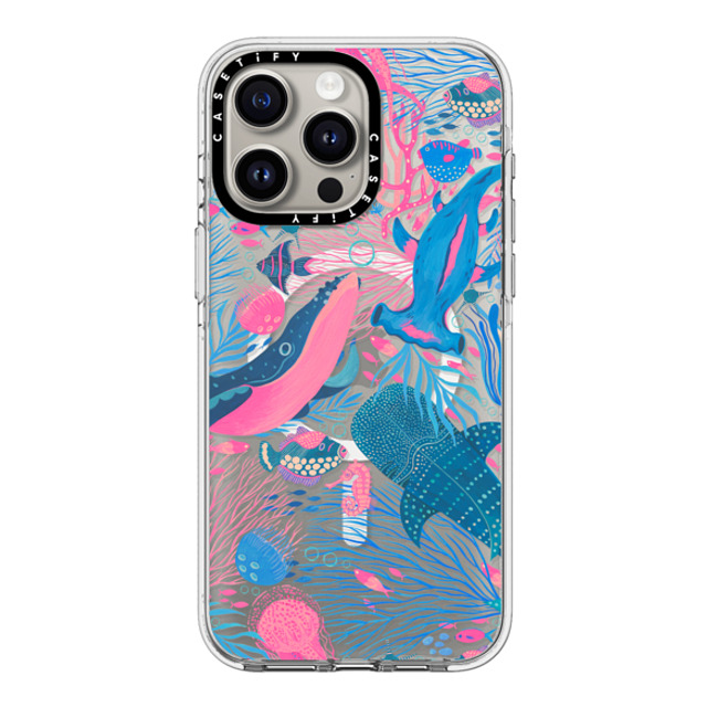 Grace Andersson x CASETiFY iPhone 15 Pro Max ケース クリア クリア ケース MagSafe対応 Under the Sea by Grace Andersson