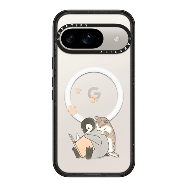 Sheba drawing x CASETiFY Pixel 9 Case Cartoon Black Impact Magnetic Case With a cat 2 Halloween Sheba drawing x CASETiFY Pixel 9 Case Cartoon Black Impact Magnetic Case With a cat 2 Halloween