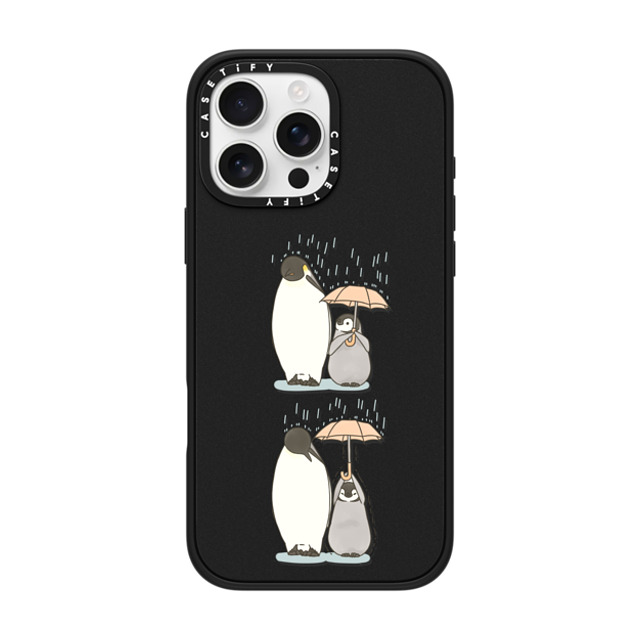 Sheba drawing x CASETiFY iPhone 16 Pro Max ケース Cartoon マットブラック インパクトケース MagSafe対応 Umbrella Father's Day Sheba drawing x CASETiFY iPhone 16 Pro Max ケース Cartoon マットブラック インパクトケース MagSafe対応 Umbrella Father's Day