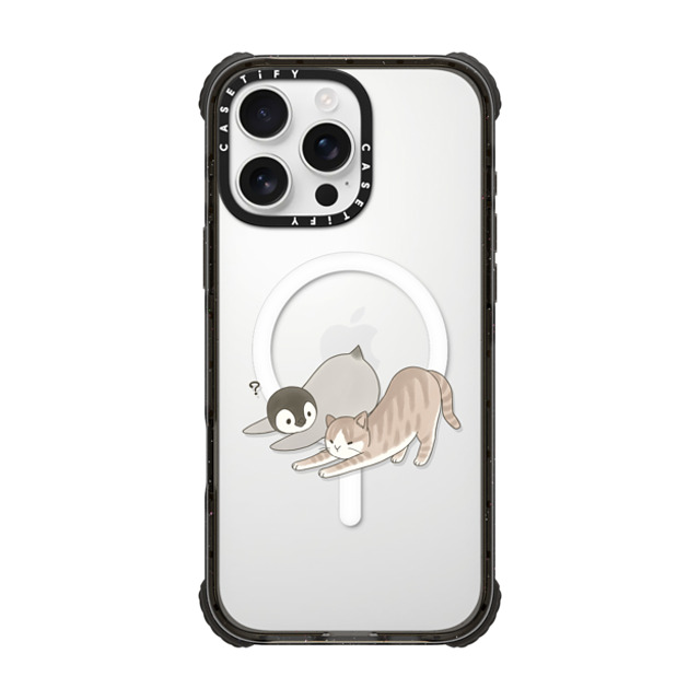 Sheba drawing x CASETiFY iPhone 16 Pro Max Case Black ウルトラ インパクトケース MagSafe 対応 With a cat 3 Sheba drawing x CASETiFY iPhone 16 Pro Max Case Black ウルトラ インパクトケース MagSafe 対応 With a cat 3
