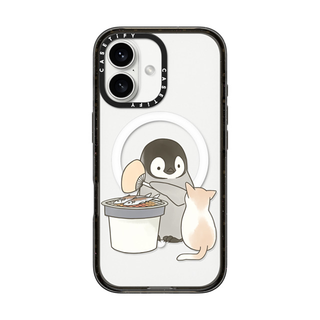 Sheba drawing x CASETiFY iPhone 16 Case Cartoon Black Impact Case MagSafe Compatible With a Cat Mother's Day Sheba drawing x CASETiFY iPhone 16 Case Cartoon Black Impact Case MagSafe Compatible With a Cat Mother's Day