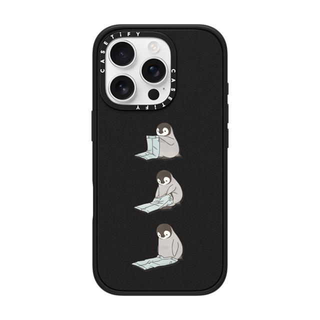 Sheba drawing x CASETiFY iPhone 16 Pro ケース Cartoon マットブラック インパクトケース MagSafe対応 Pants Father's Day Sheba drawing x CASETiFY iPhone 16 Pro ケース Cartoon マットブラック インパクトケース MagSafe対応 Pants Father's Day