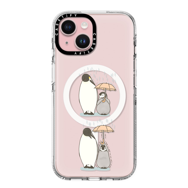 Sheba drawing x CASETiFY iPhone 15 ケース Cartoon クリア クリア ケース MagSafe対応 Umbrella Father's Day Sheba drawing x CASETiFY iPhone 15 ケース Cartoon クリア クリア ケース MagSafe対応 Umbrella Father's Day