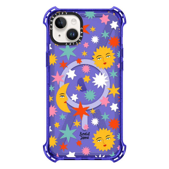 Bodil Jane x CASETiFY iPhone 14 Plus Case Star,Nature Peri Purple バウンスケース SUN MOON STARS Mother's Day Bodil Jane x CASETiFY iPhone 14 Plus Case Star,Nature Peri Purple バウンスケース SUN MOON STARS Mother's Day