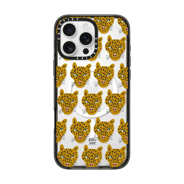 Bodil Jane x CASETiFY iPhone 16 Pro Max Case Leopard,Pattern Black Impact Case MagSafe Compatible LEOPARDS Back to School Bodil Jane x CASETiFY iPhone 16 Pro Max Case Leopard,Pattern Black Impact Case MagSafe Compatible LEOPARDS Back to School