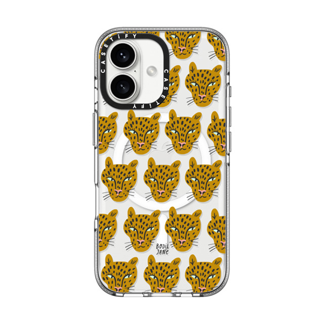 Bodil Jane x CASETiFY iPhone 16 ケース Leopard,Pattern クリア クリア ケース MagSafe対応 LEOPARDS Back to School Bodil Jane x CASETiFY iPhone 16 ケース Leopard,Pattern クリア クリア ケース MagSafe対応 LEOPARDS Back to School