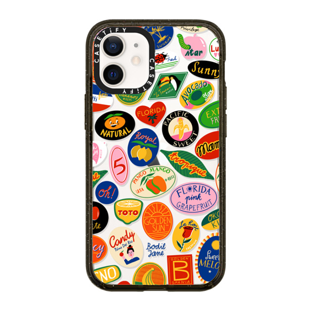 Bodil Jane x CASETiFY iPhone 12 mini Case Sticker Black インパクトケース FRUIT STICKERS Mother's Day Bodil Jane x CASETiFY iPhone 12 mini Case Sticker Black インパクトケース FRUIT STICKERS Mother's Day