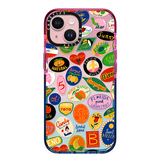 Bodil Jane x CASETiFY iPhone 15 Case Sticker Cotton Candy インパクトケース FRUIT STICKERS Mother's Day Bodil Jane x CASETiFY iPhone 15 Case Sticker Cotton Candy インパクトケース FRUIT STICKERS Mother's Day