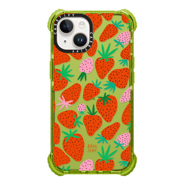 Bodil Jane x CASETiFY iPhone 14 ケース Cherry,Strawberry Kiwi ウルトラインパクトケース STRAWBERRIES Mother's Day Bodil Jane x CASETiFY iPhone 14 ケース Cherry,Strawberry Kiwi ウルトラインパクトケース STRAWBERRIES Mother's Day