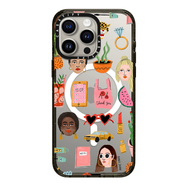 Bodil Jane x CASETiFY iPhone 15 Pro Max Case Sticker,Portraiture Black Impact Case MagSafe Compatible MIXED PATTERN Mother's Day Bodil Jane x CASETiFY iPhone 15 Pro Max Case Sticker,Portraiture Black Impact Case MagSafe Compatible MIXED PATTERN Mother's Day