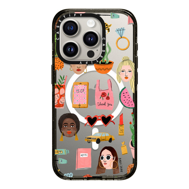 Bodil Jane x CASETiFY iPhone 15 Pro Case Sticker,Portraiture ブラック インパクトケース MagSafe対応 MIXED PATTERN Mother's Day Bodil Jane x CASETiFY iPhone 15 Pro Case Sticker,Portraiture ブラック インパクトケース MagSafe対応 MIXED PATTERN Mother's Day