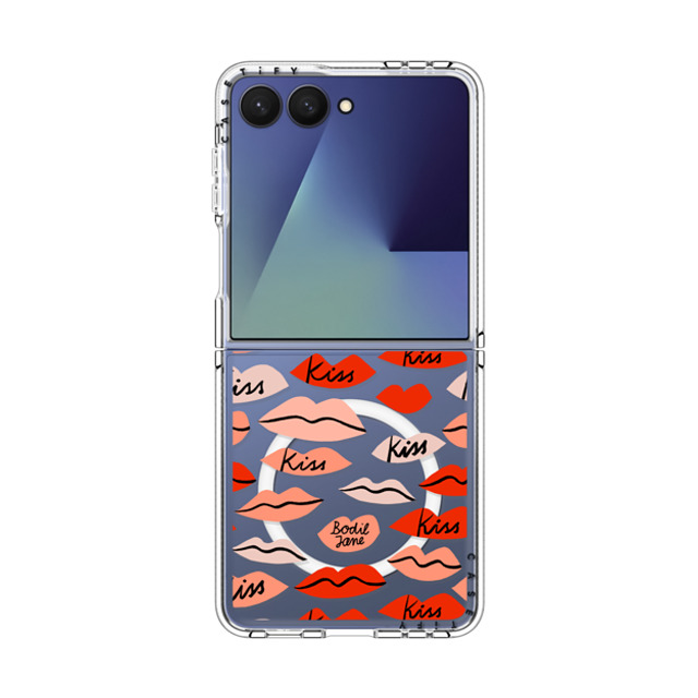 Bodil Jane x CASETiFY Galaxy Z Flip7 Case Pattern クリア マグネット式 クリアケース Kiss Kiss New iPhone Bodil Jane x CASETiFY Galaxy Z Flip7 Case Pattern クリア マグネット式 クリアケース Kiss Kiss New iPhone