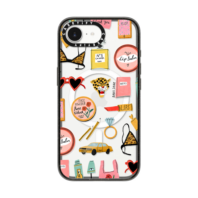 Bodil Jane x CASETiFY iPhone 16e ケース Sticker,Summer ブラック インパクトケース MagSafe対応 BEAUTY ESSENTIALS Back to School Bodil Jane x CASETiFY iPhone 16e ケース Sticker,Summer ブラック インパクトケース MagSafe対応 BEAUTY ESSENTIALS Back to School