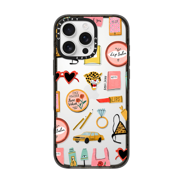Bodil Jane x CASETiFY iPhone 16 Pro Max ケース Sticker,Summer ブラック インパクトケース BEAUTY ESSENTIALS Back to School Bodil Jane x CASETiFY iPhone 16 Pro Max ケース Sticker,Summer ブラック インパクトケース BEAUTY ESSENTIALS Back to School
