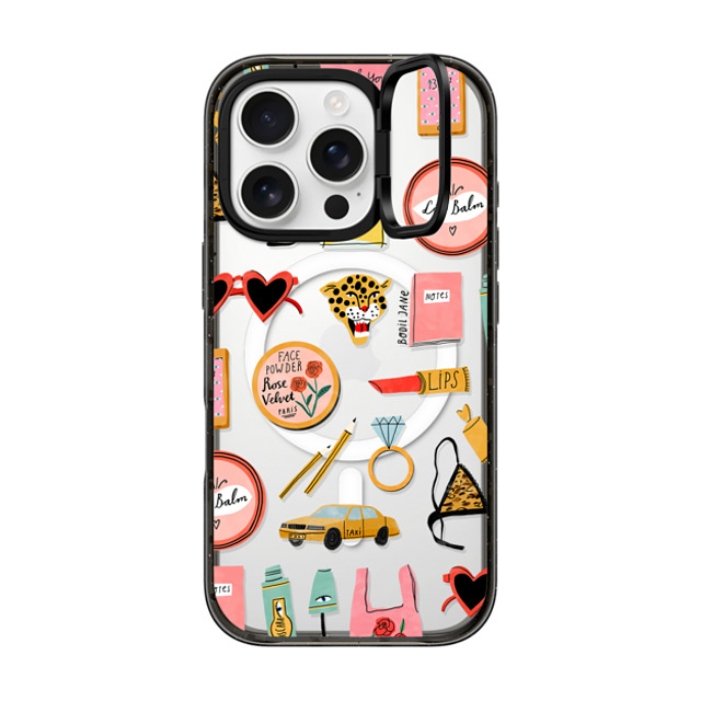 Bodil Jane x CASETiFY iPhone 16 Pro ケース Sticker,Summer ブラック インパクトリングスタンドケース MagSafe対応 BEAUTY ESSENTIALS Back to School Bodil Jane x CASETiFY iPhone 16 Pro ケース Sticker,Summer ブラック インパクトリングスタンドケース MagSafe対応 BEAUTY ESSENTIALS Back to School