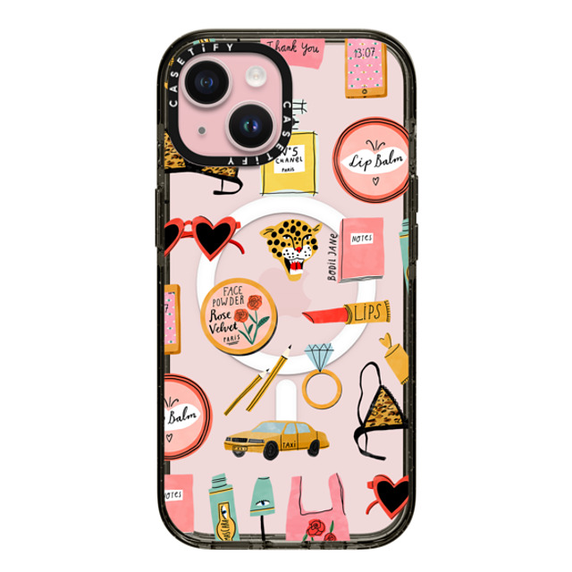 Bodil Jane x CASETiFY iPhone 15 ケース Sticker,Summer ブラック インパクトケース MagSafe対応 BEAUTY ESSENTIALS Father's Day Bodil Jane x CASETiFY iPhone 15 ケース Sticker,Summer ブラック インパクトケース MagSafe対応 BEAUTY ESSENTIALS Father's Day