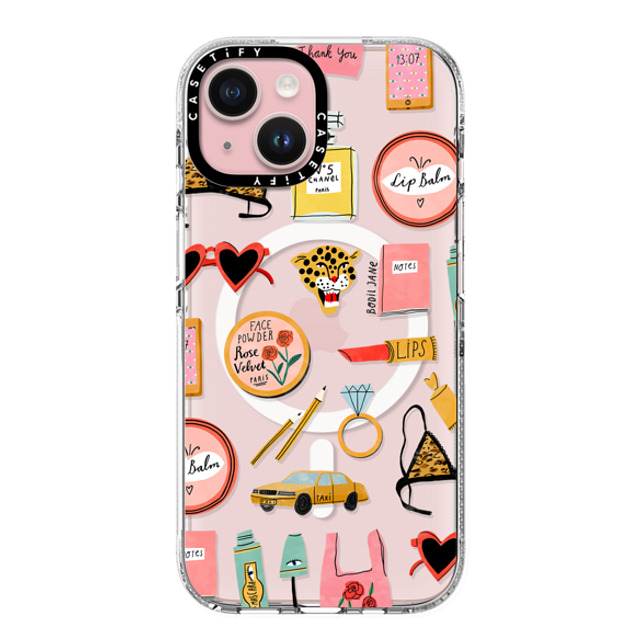 Bodil Jane x CASETiFY iPhone 15 ケース Sticker,Summer クリア クリア ケース MagSafe対応 BEAUTY ESSENTIALS Back to School Bodil Jane x CASETiFY iPhone 15 ケース Sticker,Summer クリア クリア ケース MagSafe対応 BEAUTY ESSENTIALS Back to School